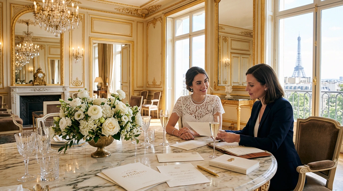 Consultation setting for Royal Wedding Planner