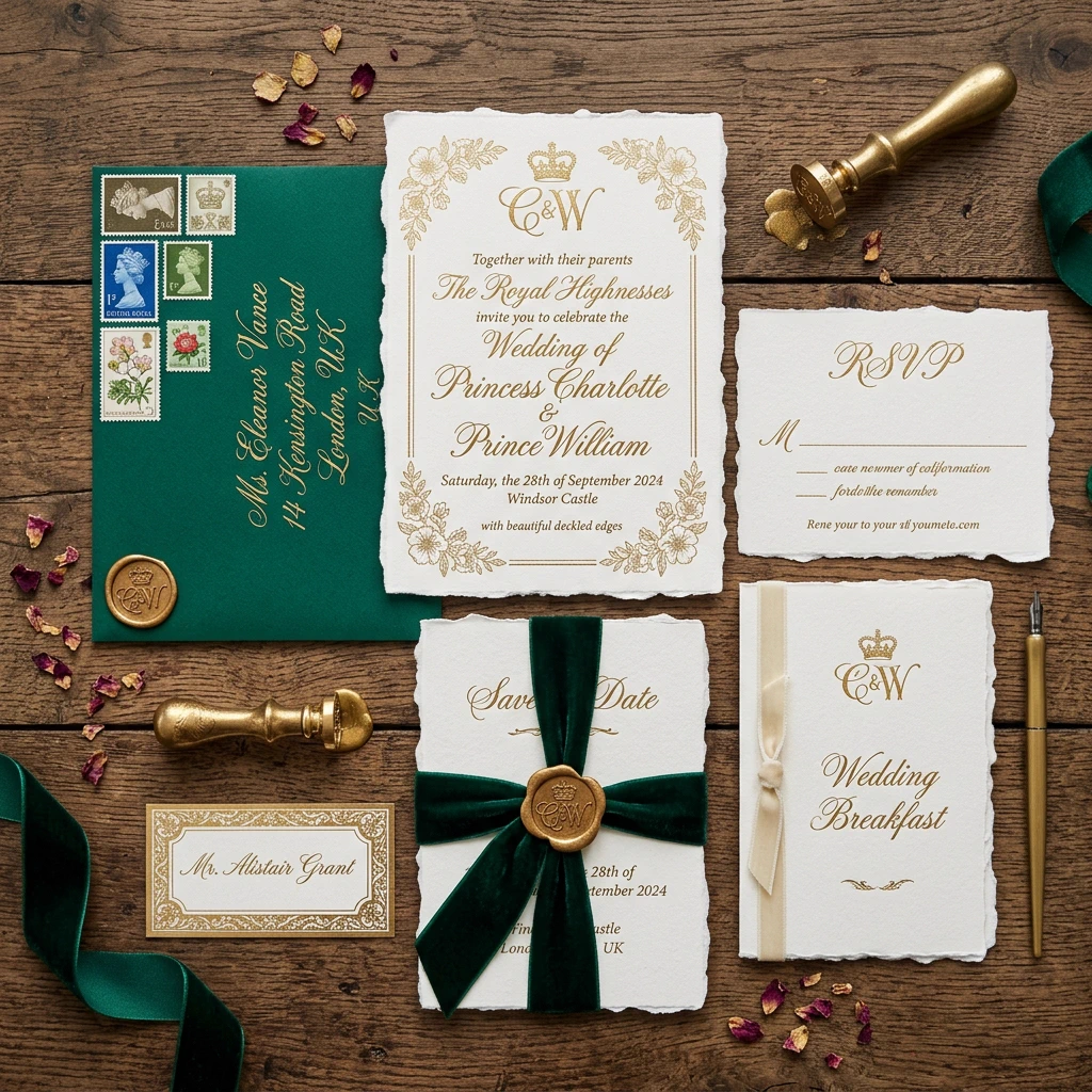 Handmade calligraphy & wax seal stationery